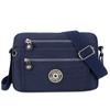 New women's shoulder bag casual nylon cloth diagonal span small square bag messenger bag logo