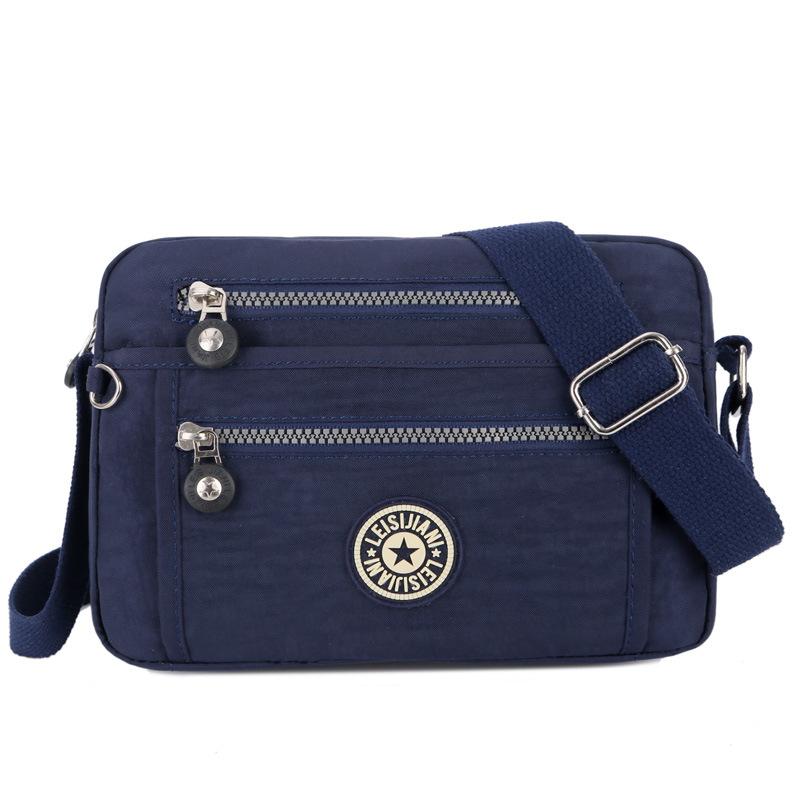 New women's shoulder bag casual nylon cloth diagonal span small square bag messenger bag logo