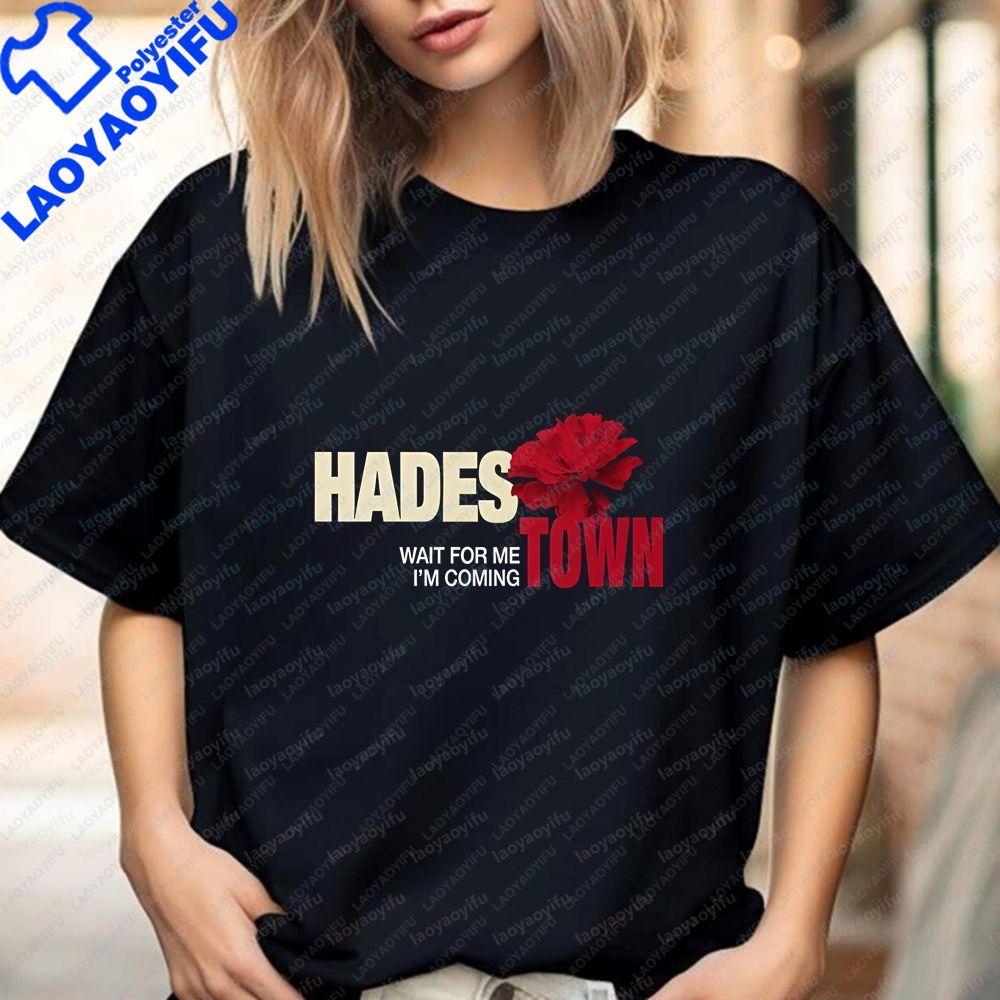 Hadestown The Musical Printed TShirt Genderneutral Trend Original Streetwear Design for Both Unisex and WoUnisex Large Size