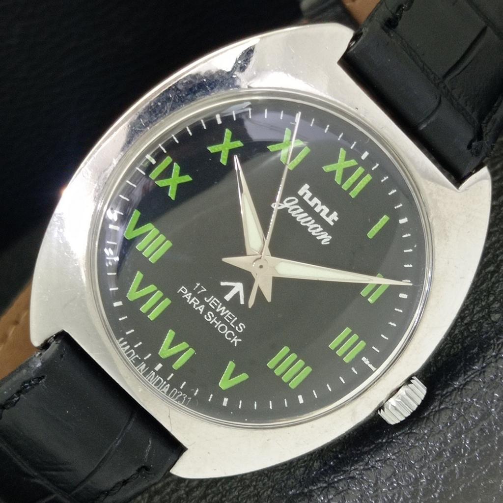 

ВИНТАЖНЫЕ ЧАСЫ HMT JAWAN С РУЧНЫМ ЗАВОДОМ, ИНДИЙСКИЕ МУЖСКИЕ ЧАСЫ С ЧЕРНЫМ ЦИФЕРБЛАТОМ a700263-5 R202-a700263
