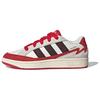 CARD LOW TRAINERS Cushioning, Wear Resistant Low Top Skateboard Shoes Unisex Red IH0962