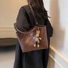 Large Capacity Retro Underarm Bag Women's New Trendy Fashion Shoulder Large Bag Casual Class Commuter Tote Bag