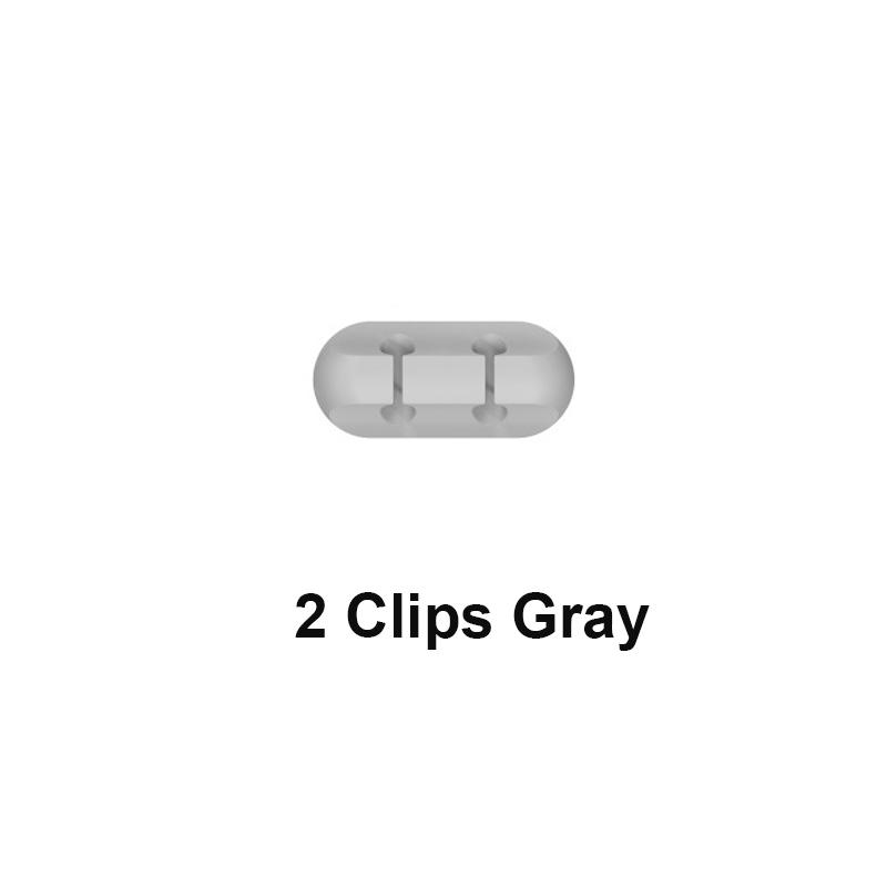 

Cable Holder Silicone Cable Organizer Flexible USB Winder Management Clips Holder For Mouse Keyboard Earphone Wire Organizer