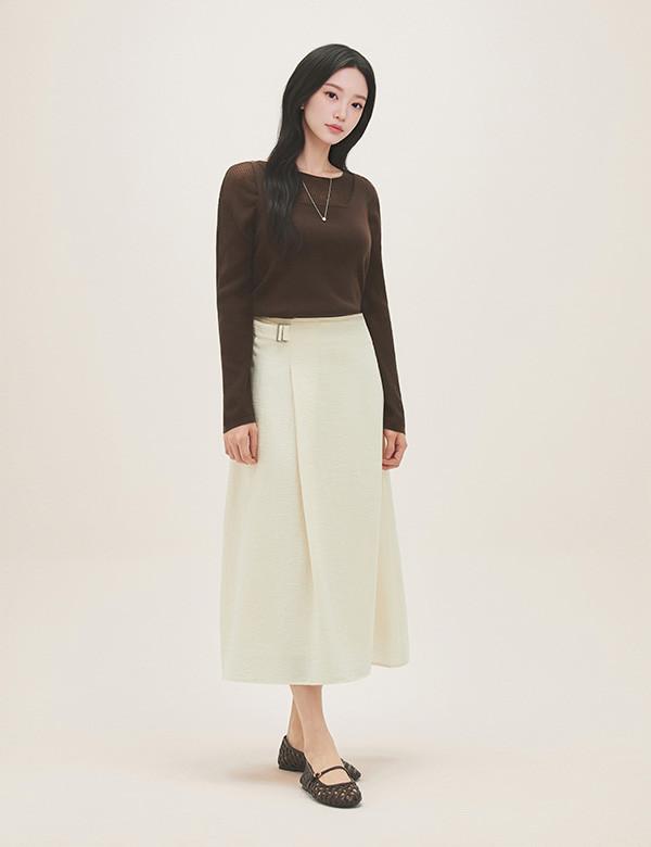 Roem A-Line Long Skirt Rmwhg25R12