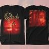 Unisex shirt Cotton Oversize Large Size Masculina De Algodão Opeth Band Still Life Preta De