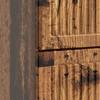 Nightstand Reclaimed Wood Look 43 x 34.5 x 47.5 cm Engineered Wood