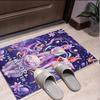 Covor cu Model KPop Demon Hunters, Covoraș de Interior/Exterior, pentru Picnic, Cameră de Jocuri, Dormitor, Birou, Sufragerie, Covor Decorativ pentru Casă, Cadou de Ziua de Naștere