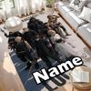 Custom Name Personalized Final Fantasy Print Carpet, Versatile Home Decor Rug, for Playroom, Apartment, Balcony, Entryway, Hallway Gift
