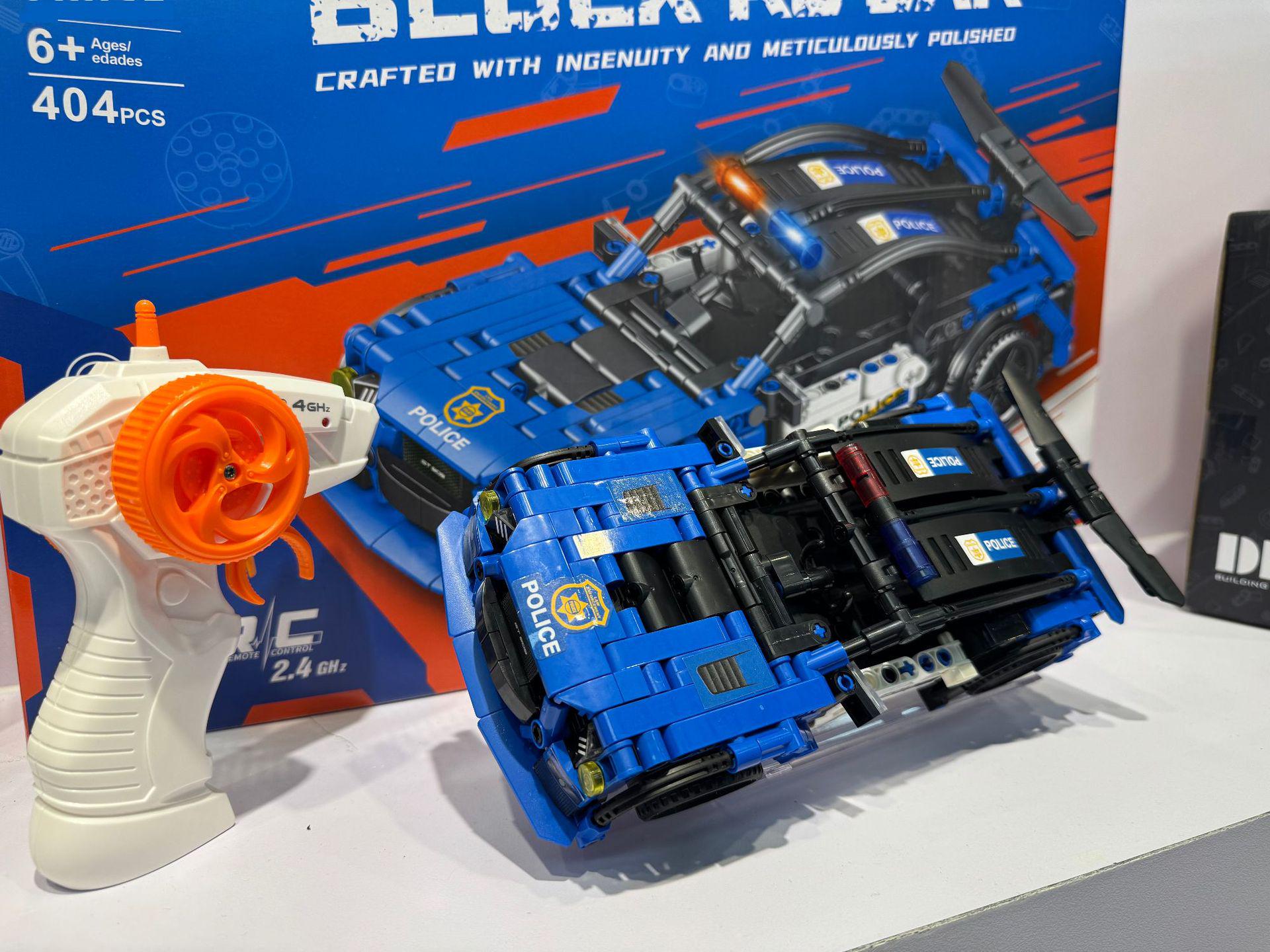 

1:16 Строительных блоков полицейской машины - DIY Модель с дистанционным управлением для детей