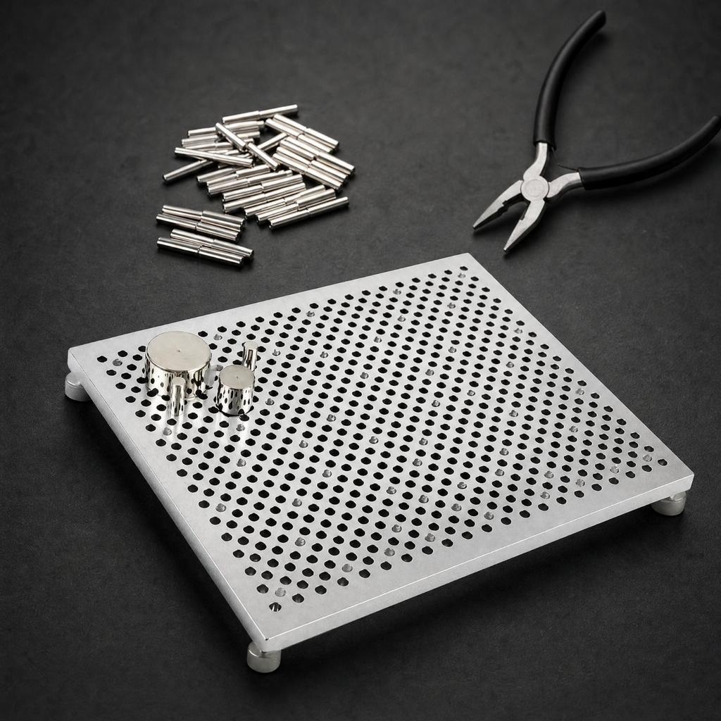 DIY Wire Winding Workstation Adjustable Round Nose Precision
