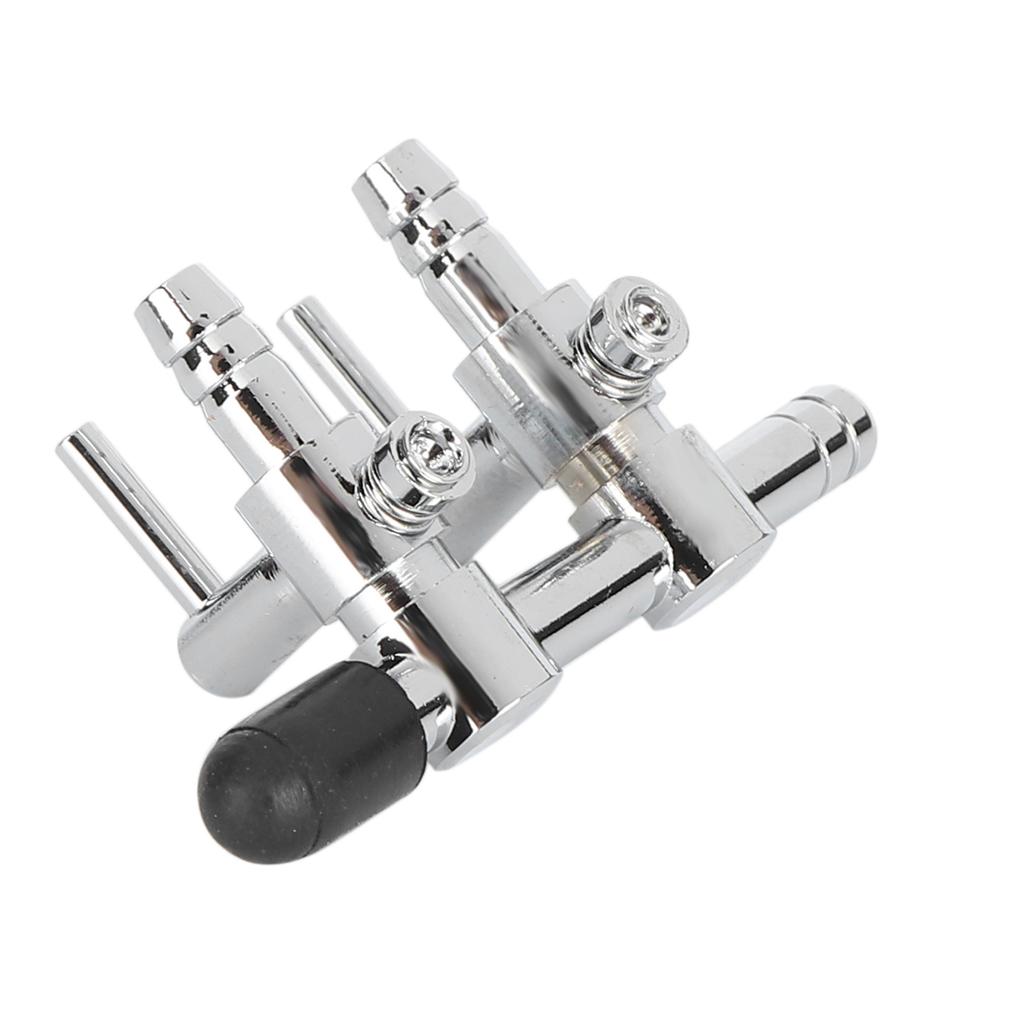 Fish Tank Stainless Steel Control Valve Aquarium Air Flow Control Fish Tank Accessories2 Head