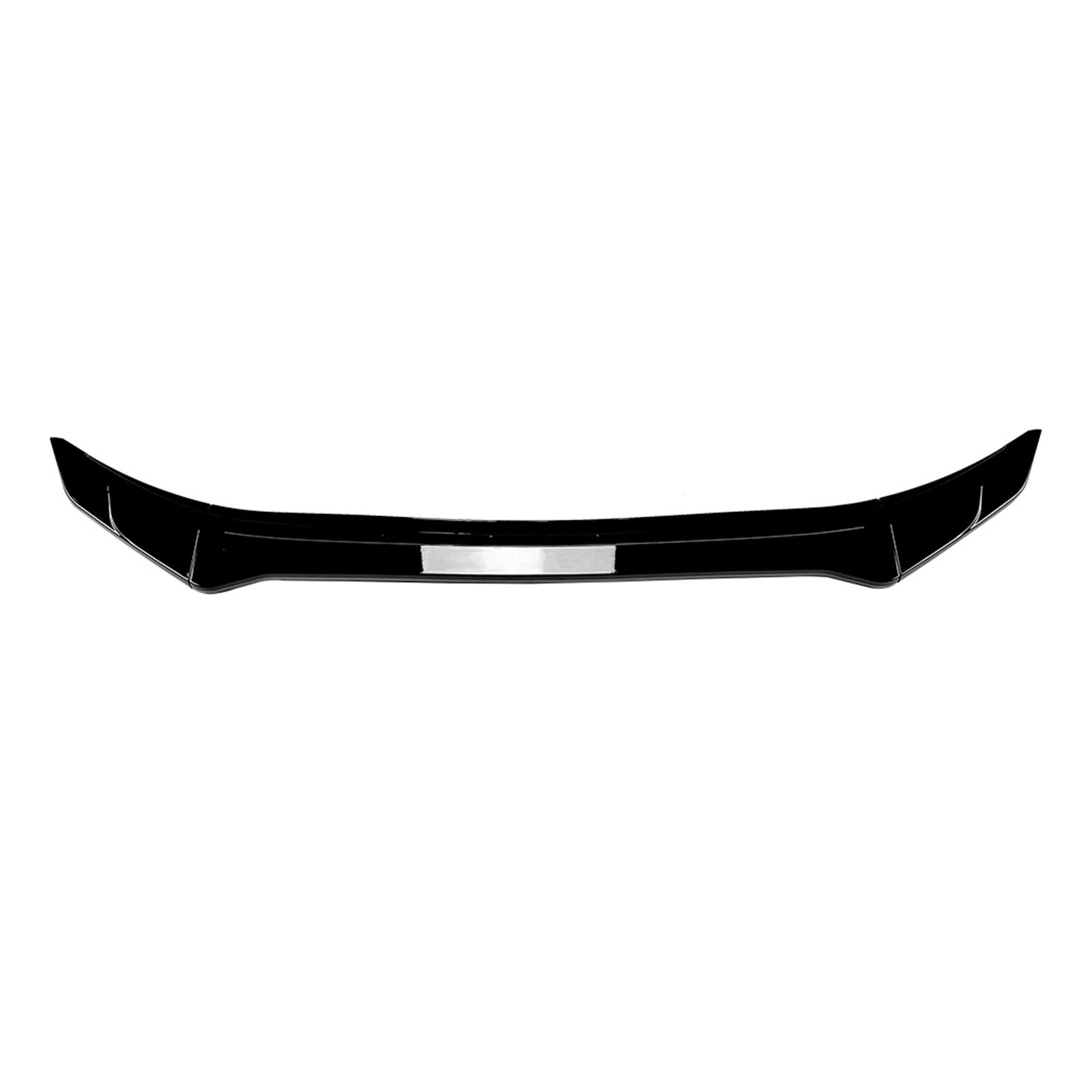For Volkswagen UP 2011-2015 Front Bumper Spoiler Lip Gloss Black/Carbon Fiber Look Lower Splitter Body Protector Guard Plate Kit Glossy Black
