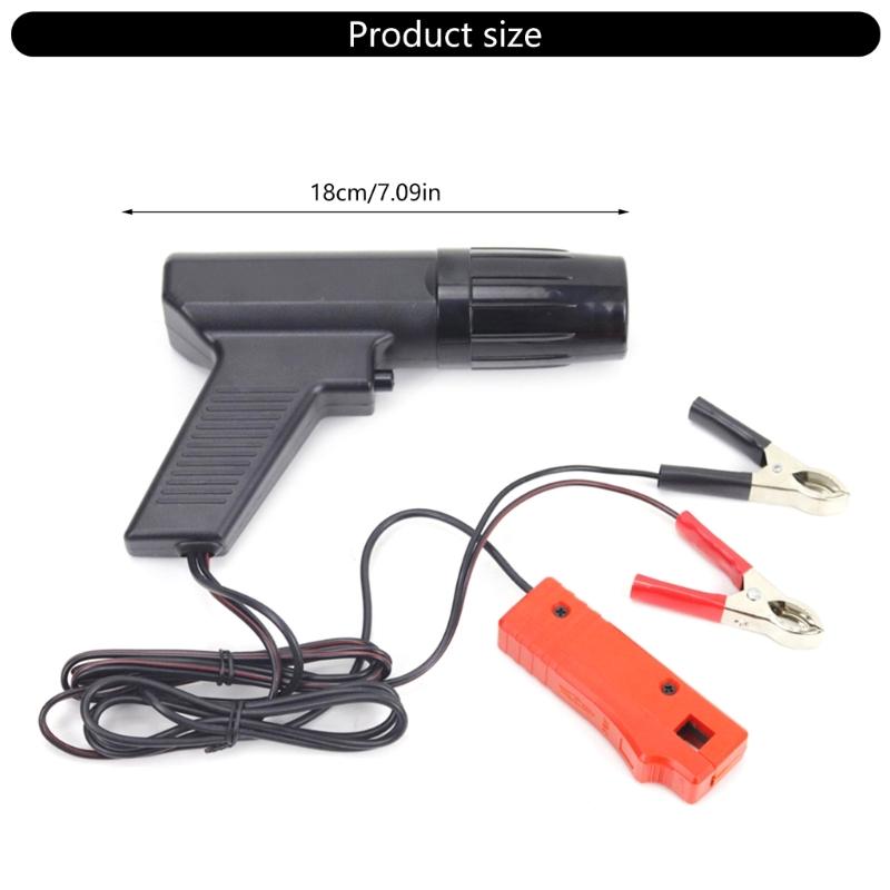 Multifunktions-Zündzeitpunktprüfer Einstellanzeige Geeignet für Motorrad-Benzinmotor Tragbar Einfach zu bedienen