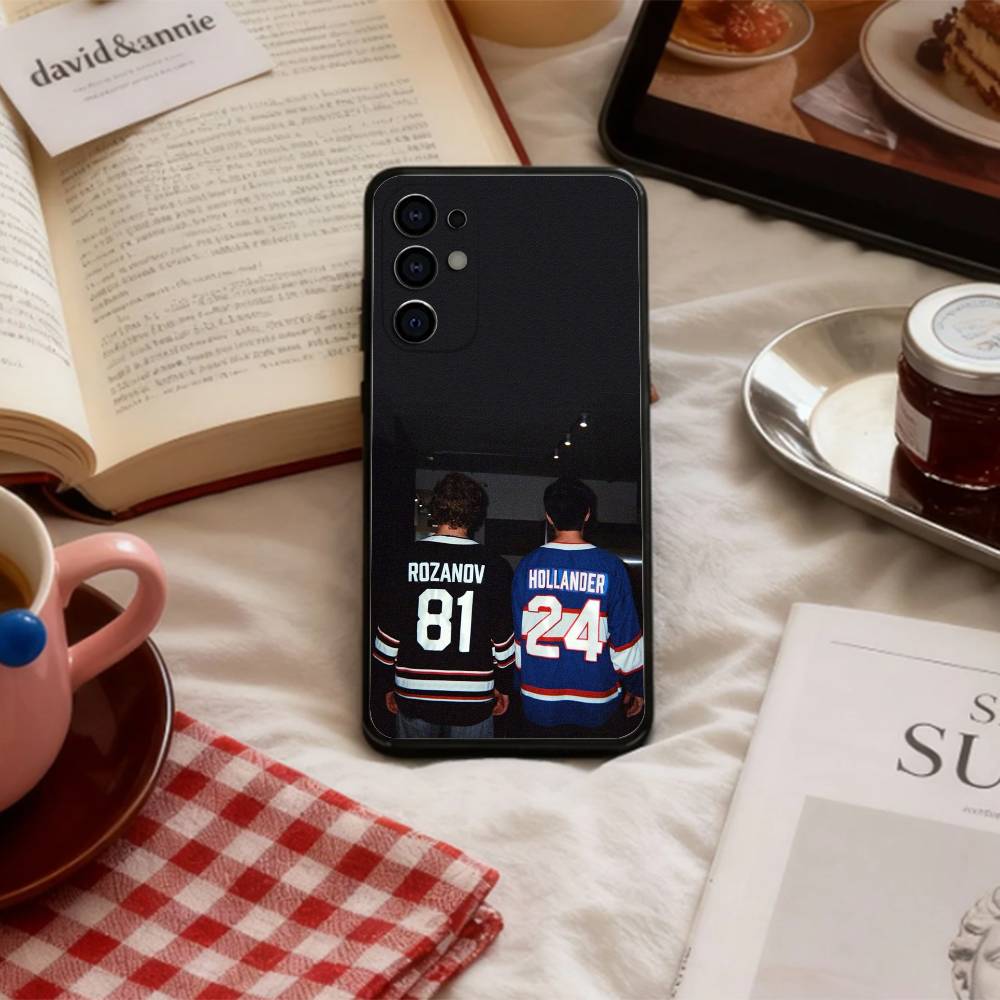 LGBTQ H-Heated R-Rivalry I-Ice Hockey   Phone Case For Samsung S 25,24,23,22,30,21,10,9,Ultra,Plus,Lite,FE,4,5 G Soft Black Case