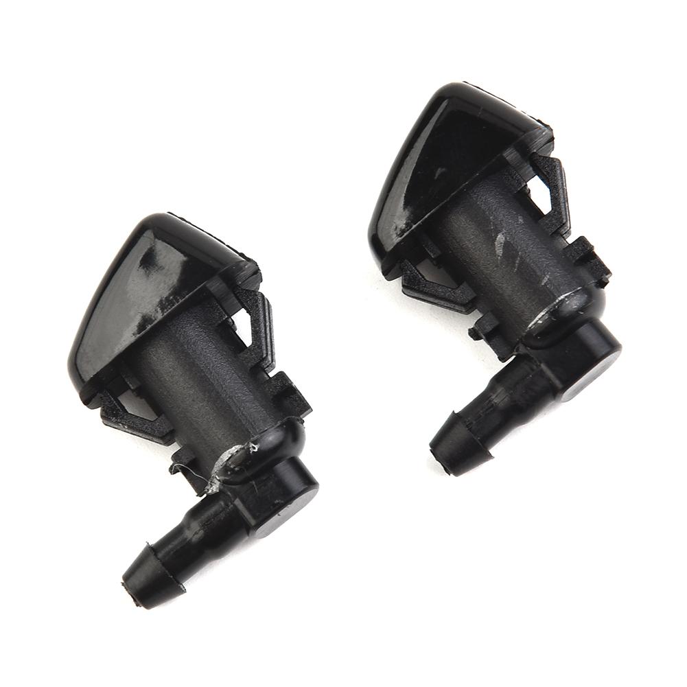 Washer Nozzle Windshield Washer 3*2.5*2cm 68260443AA Black