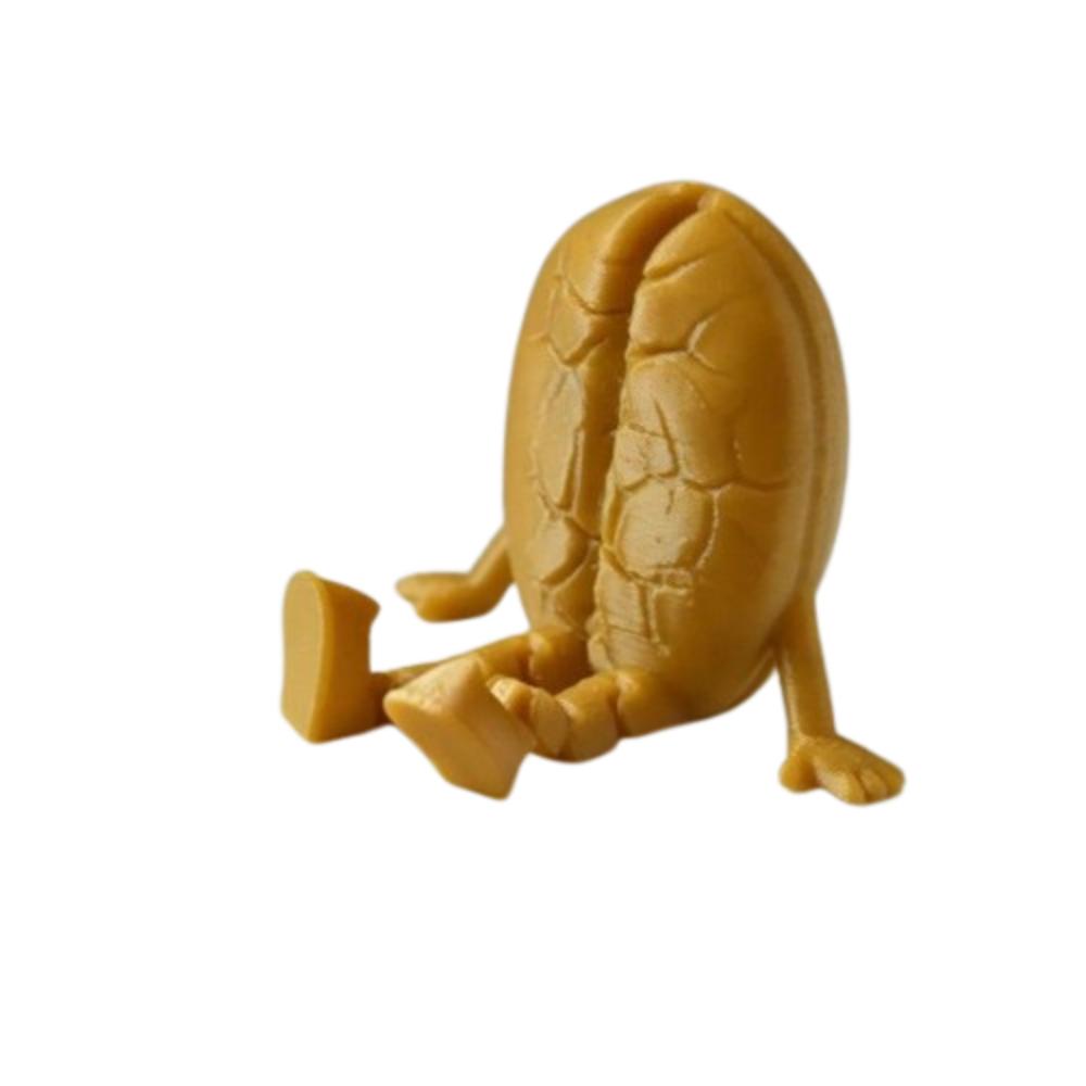 3D Printing Coffee cup Ornament Funny Home Decorations Fashion Coffee Bean Ornaments  Barista Style A
