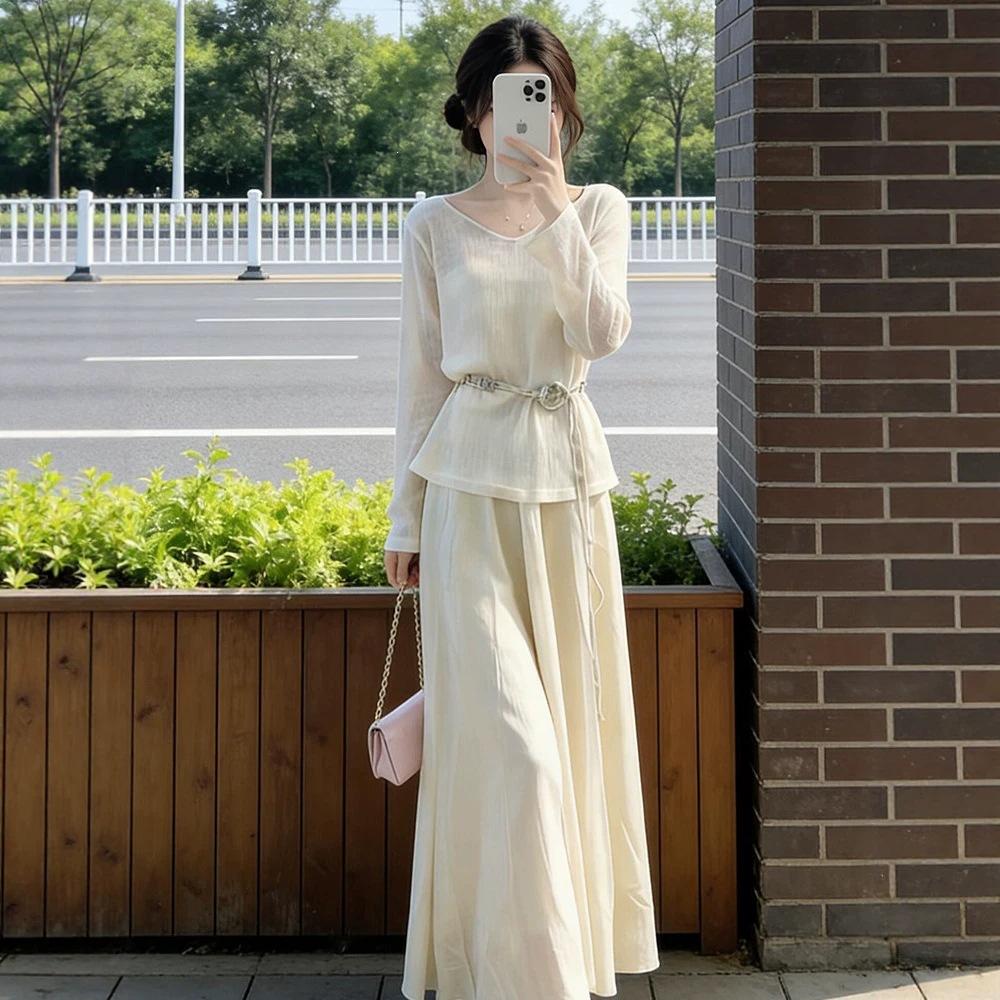 Summer clothes are worn with a complete set of unique, beautiful, small fragrant style, light people, high knowledge and decent temperament suit dress