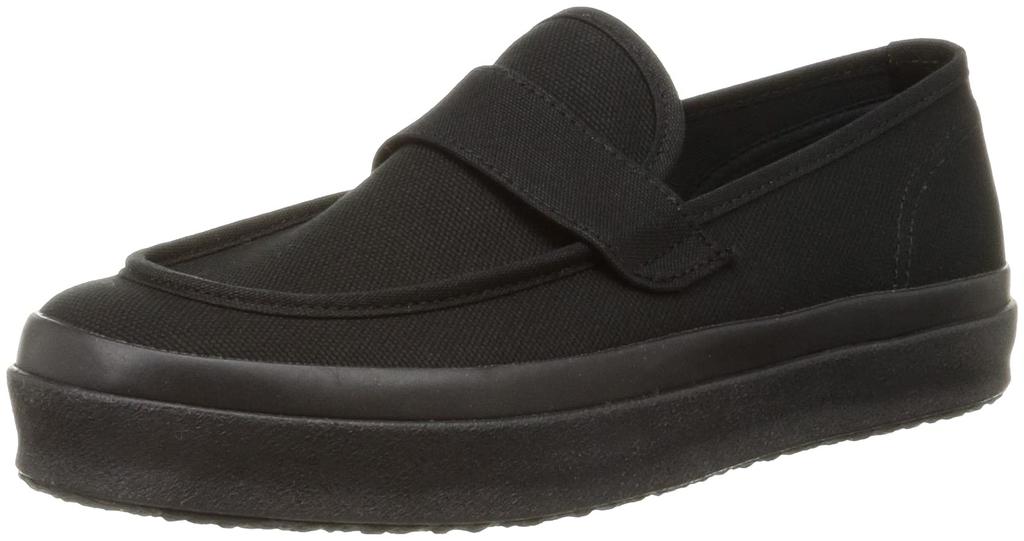 Moonstar Lifestyle FINE Made in Vulcanized Loafer Size E VULCANIZED/LOAFY Sneakers, Japan, Style, Black, 24.0 cm,