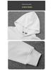 Mos Big Name Style Hoodie med Hjärtmönster - 2025 Höst/Vinter Casual Lös Passform Tröja