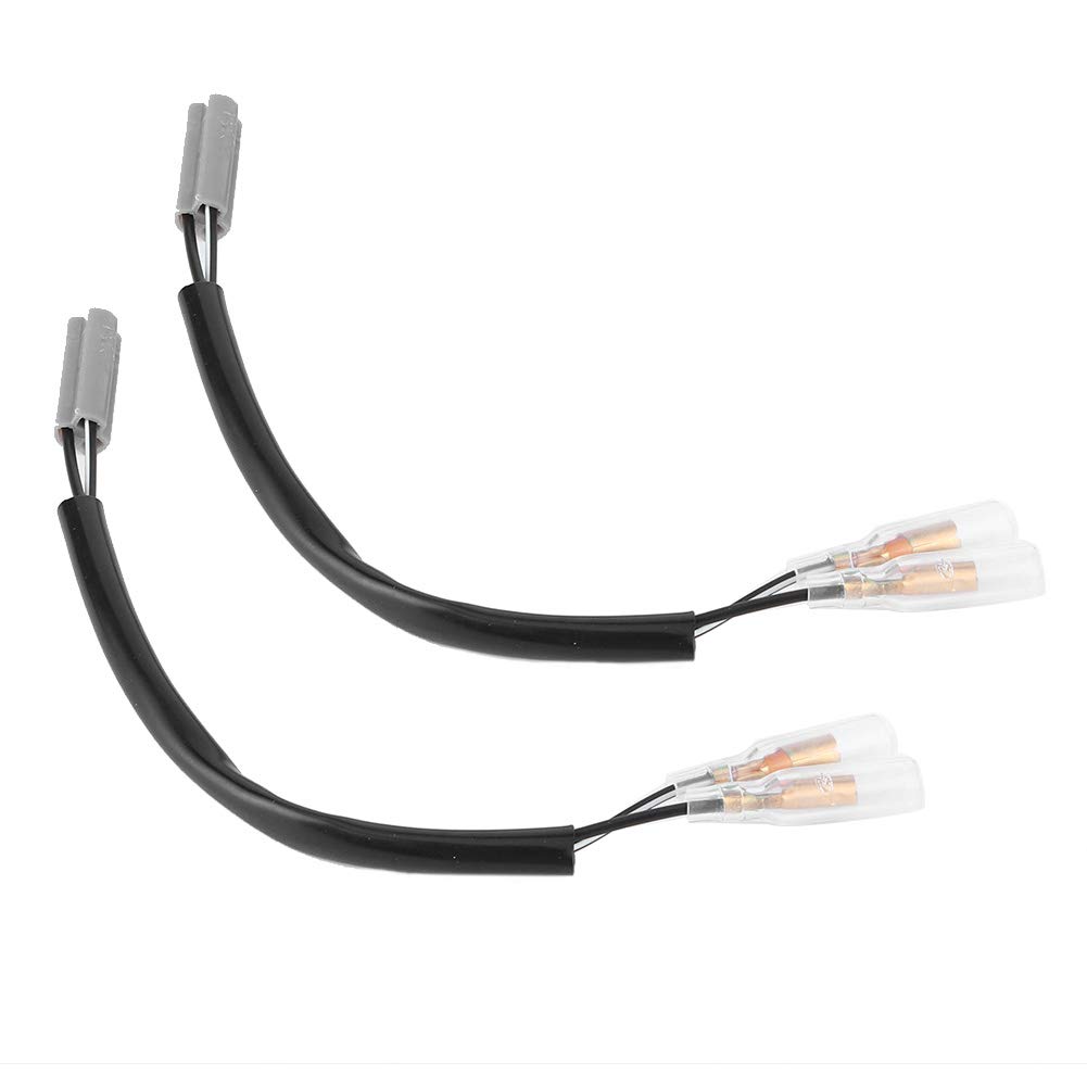 for Turn Adapter Replacement, 7.5in Turn Wiring Adapter Plug Motorcycle Parts Lights Retrofit for YZF‑R6 YZF‑R1 FZ6 FZ10