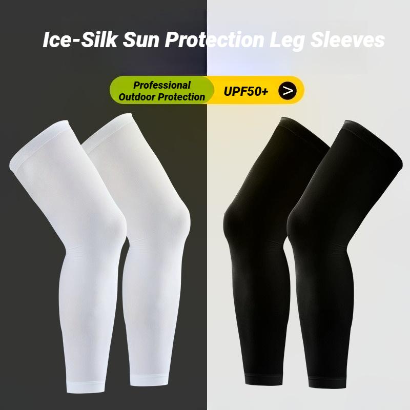 Durable And Safe Summer Cycling Leg Compression Sleeves Outdoor Sports Quick Dry Knee Protection Leggings Running Basketball Anti Legs Non-Slip