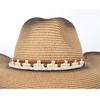Hat Bands Beaded AdjustableUnisex Western Hat Jewelry FedoraCowboyHat Bands