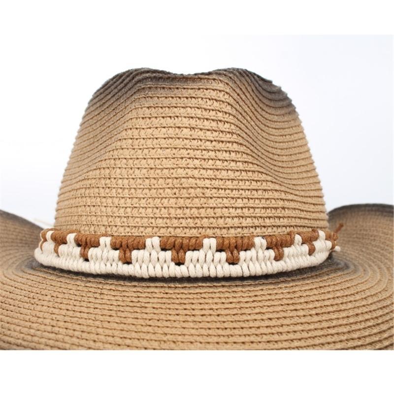 Hat Bands Beaded AdjustableUnisex Western Hat Jewelry FedoraCowboyHat Bands
