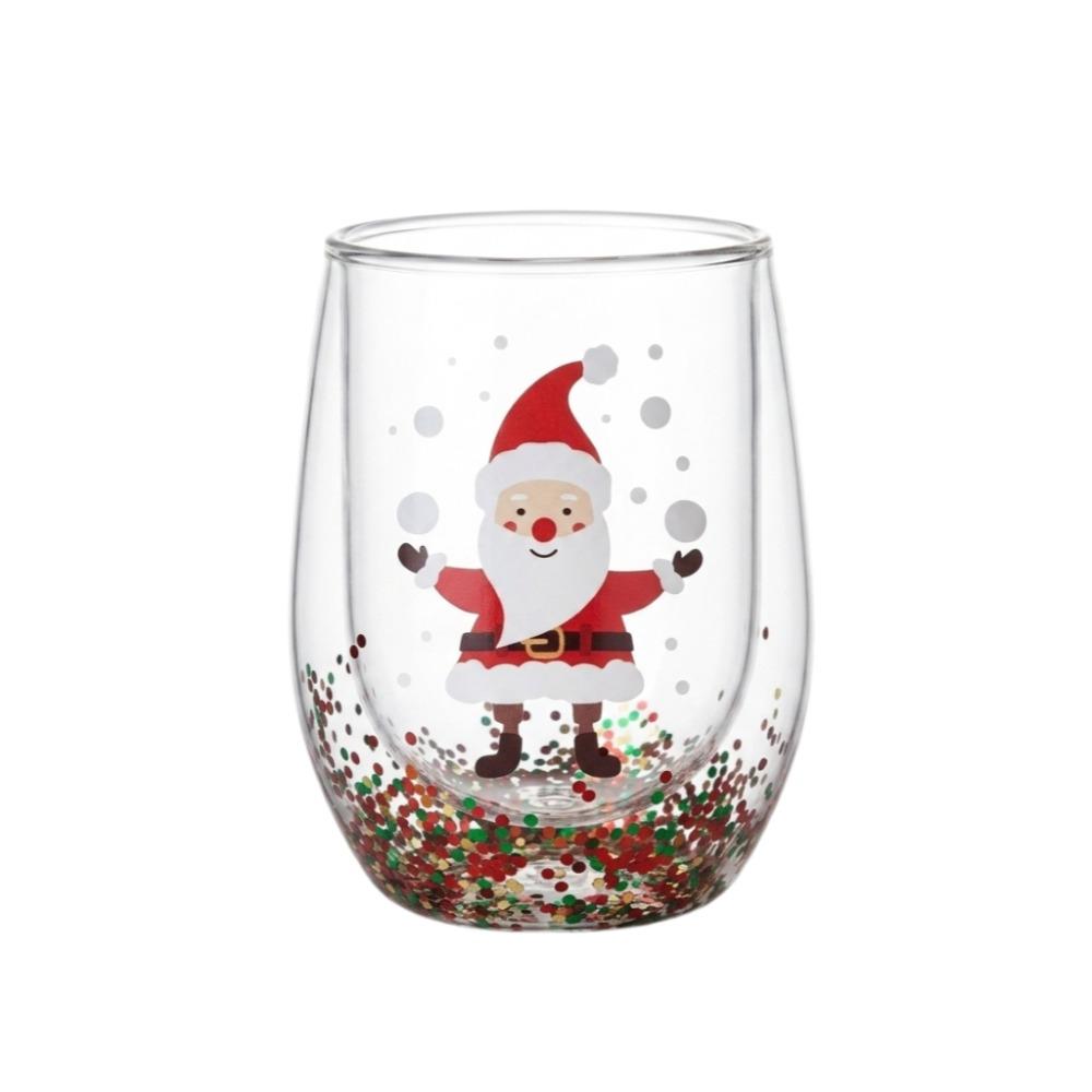 Transparent Coffee Milk Mug Tea Espresso Cup Heat-resistant Christmas Gift Gift Giving