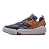 Li-Ning Unblock Casual Slip-Resistant Durable Low-Top Skate Shoes Men Sneaker Black White Orange AGCQ199-3