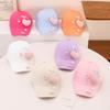 2025 Fashion Kids' Sun Protection Baseball Cap with Cartoon Duckbill Design for Spring & Autumn