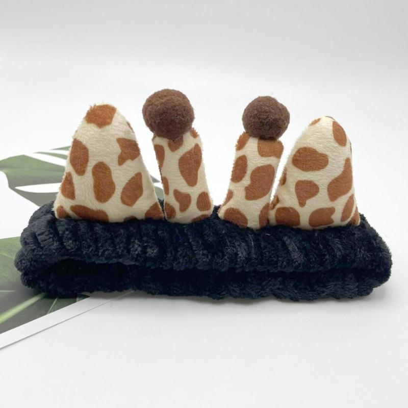 Spa Headband Multi-type Can Choose Giraffe Hairband Woman Makeup Headband