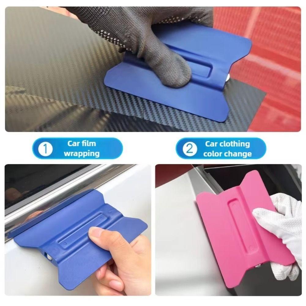 Wing Card Style Magnetic Squeegee No Scratch PPF Film Scraper Film Installation Tool for Car Wrap