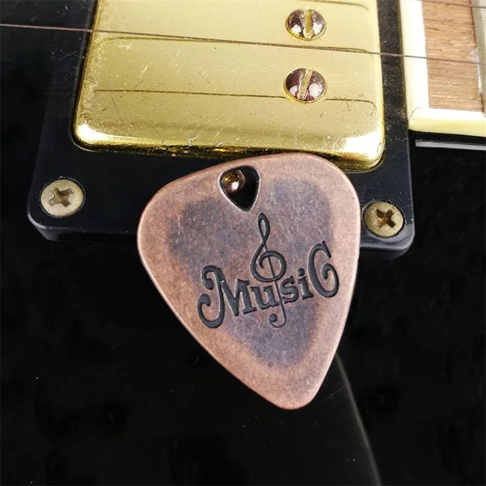 Zinc Zinc Zinc Alloy Guitar Parts and Accessories Guitar Pick Metal Guitar Pick Zinc Zinc Zinc Alloy Pick Plectrum