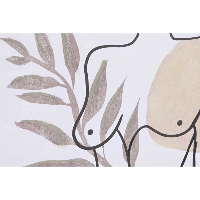 Cadre 50 X 3,5 X 70 Cm Abstrait Scandinave (2 Unités)