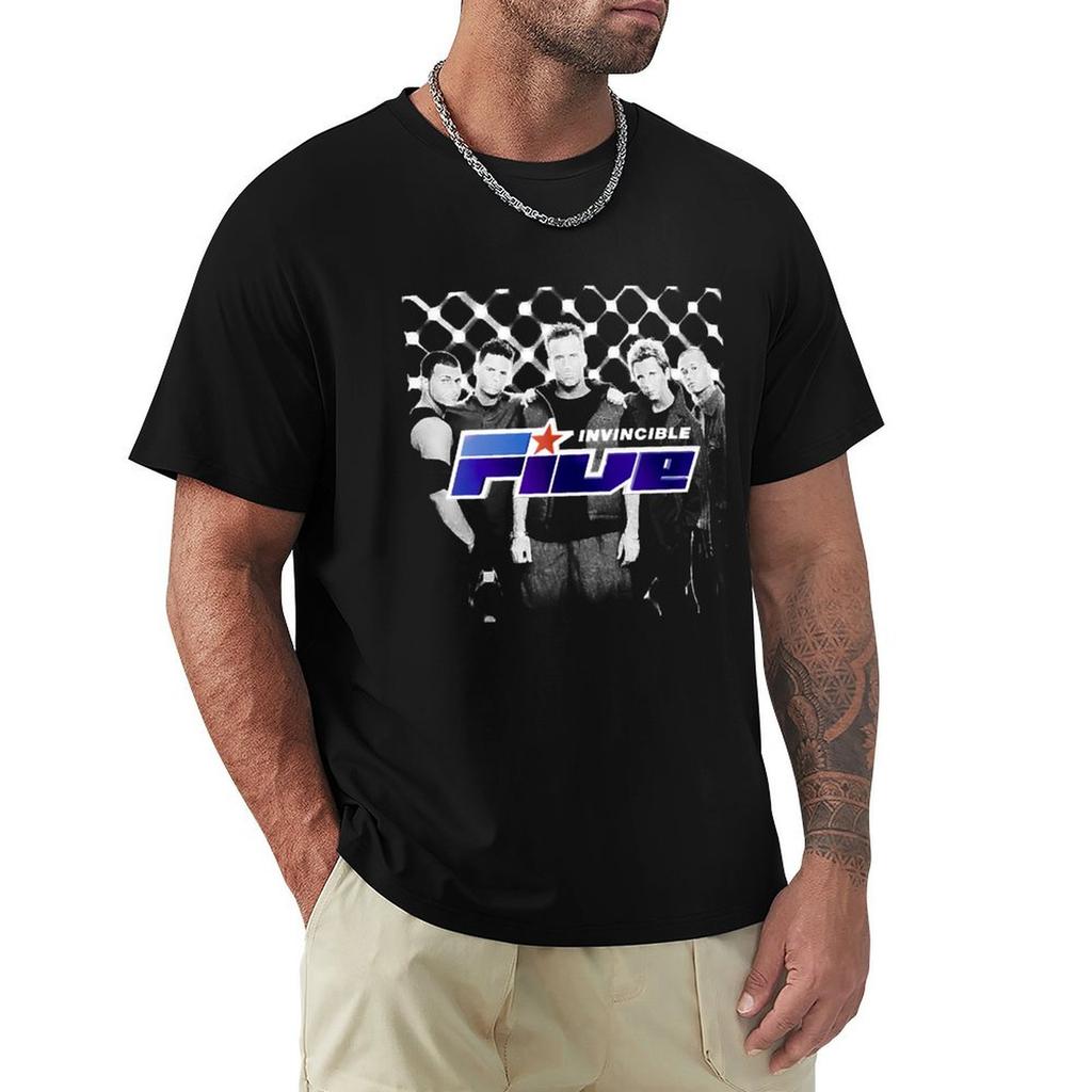 Five Band Music Tshirt Sports Casual Breathable Tee Shirt