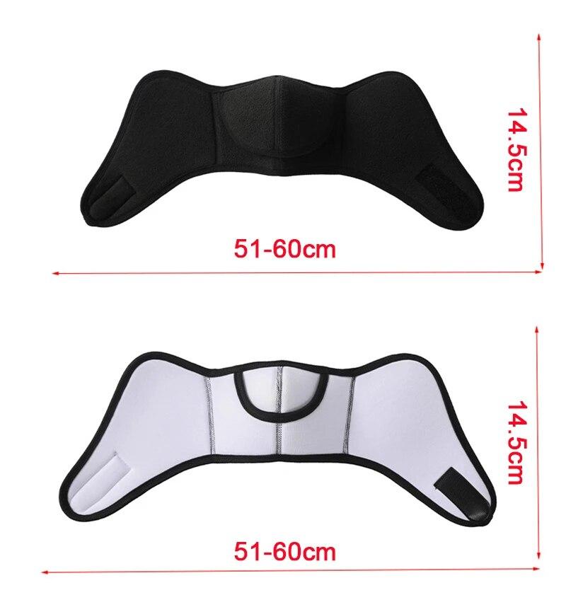 Zimní poloobličejová maska Cyklistika Camping Lyžařská maska Teplá maska Polar Fleece Otevřená prodyšná maska Větruodolný oteplovač krku