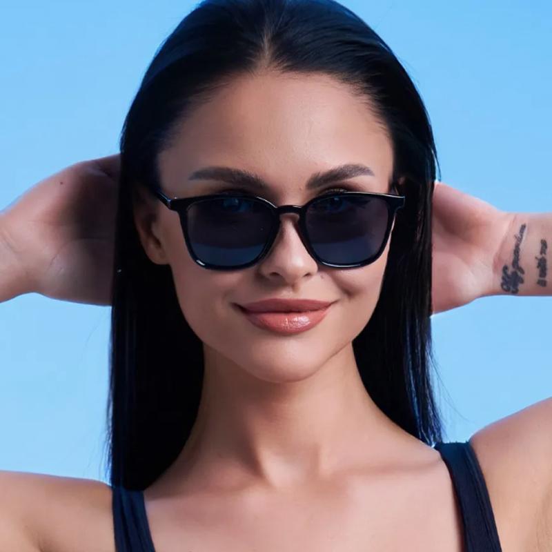 3pcs Fashion Small Women Square Frame Sunglasses Multi Color Sun Glasses Female Oculos Y2K Retro Gradient Trendy Shades UV400