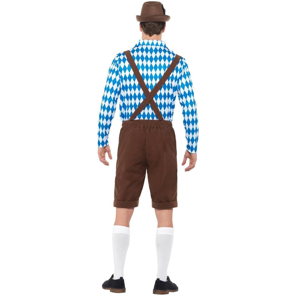 Smiffys Mens Bavarian Beer Costume Set