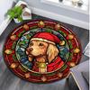 Animal Circular Rug - Office Decorative Carpet For Living Room Bedroom Door Mat Floor Rug Computer Chair Area Rug