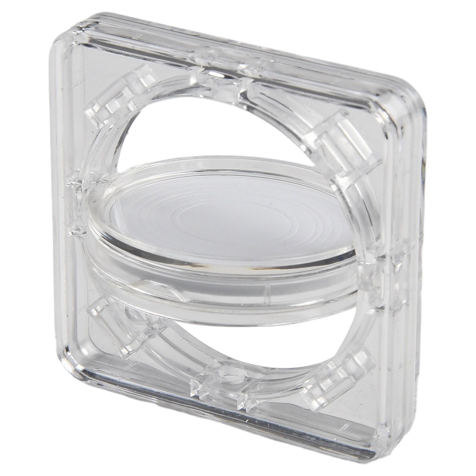 1pc Coin Protection Box Coin Display Case 4cm Accessories Rotating box