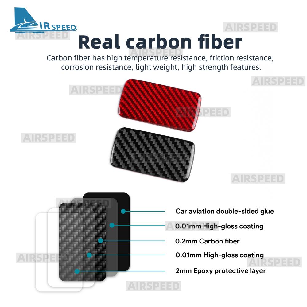 Real Soft Carbon Fiber Sticker For Kia Sportage NQ5 2022 2023 2024 2025 LHD RHD Car Passenger Storage Box Switch Interior Trim