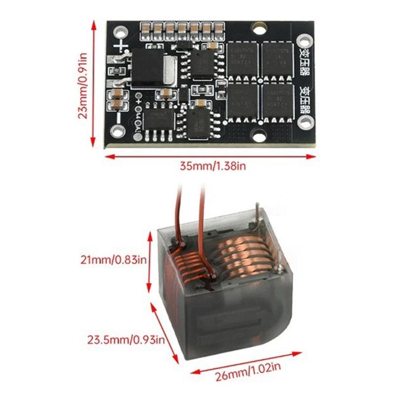 Industrial 6-15V To 10kV-25kV Igniter High Electricity Module Drive Board 12kV-25kV Variable Frequency