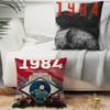 1984 George Orwell Pillow Case Square Pillow Bedroom Sofa Leisure Comfort Cushion Car Home Decoration
