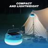 3 Lighting Modes Solar Powered LED Camping Light Waterproof Emergency Use Portable Solar LED Light Quick Hook Magnet Adsorption