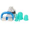 5pcs/Set Silicone Anti Cellulite Cup Vacuum Massage Cups Body Pain Relief Massage Roller Manual Suction Cups Cupping Therapy Kit