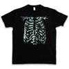 Rib Cage Skeleton Graphic T-shirt