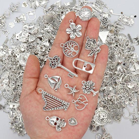 Charms, 50G, Antique, Mixed, Earrings, Necklace, Pendant, Charm, Diy, Craft, Accessories