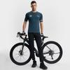 Fila Cycling Comfortable Sports Versatile Breathable Knitted Short Sleeve T-Shirt Men Tops Dark-Reef-Blue A11M518102F-DB