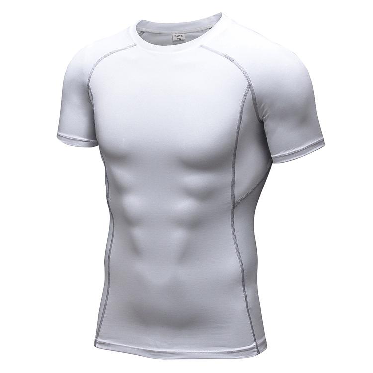 Men's Sports T Shirts Running Cycling Bodybuilding Fitness Short Sleeve Training Jogging Shirts Outdoors Tops