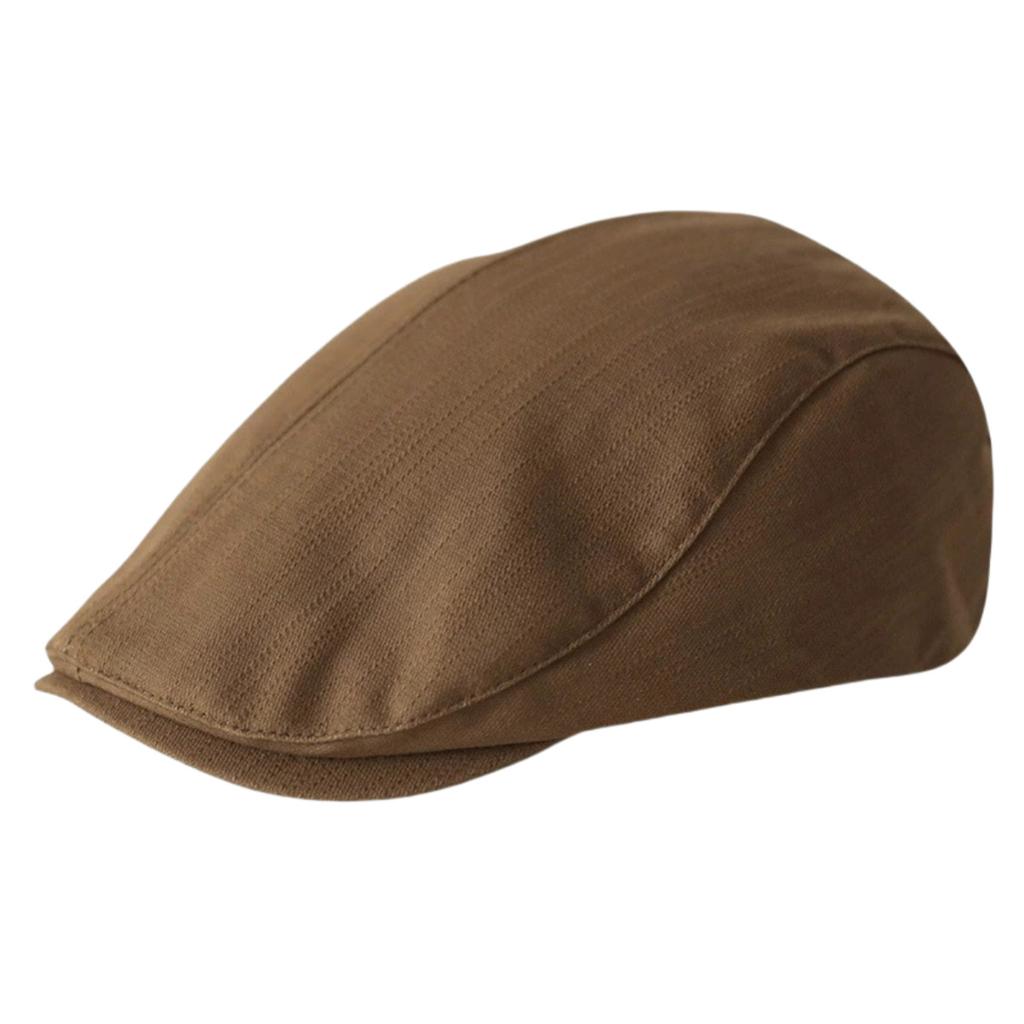 British Style Newsboy Hat with Large Head Circumference Trendy and Versatile for Couples Reversible Baseball Cap
